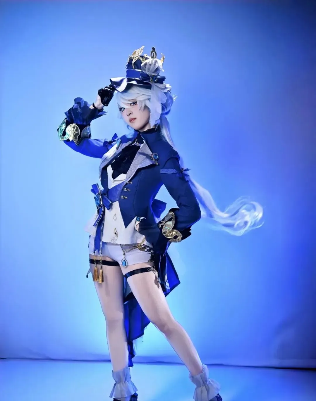 【芙宁娜cos】那些说我傻傻的评论，其实是对水神多面性的赞美 - 小彭《星穹铁道》 - 第3张