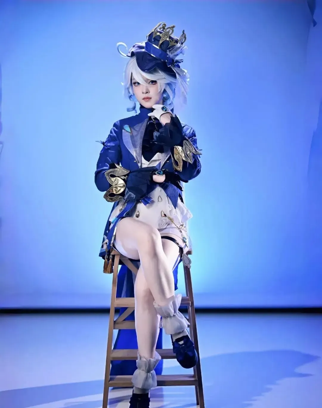 【芙宁娜cos】那些说我傻傻的评论，其实是对水神多面性的赞美 - 小彭《星穹铁道》 - 第4张