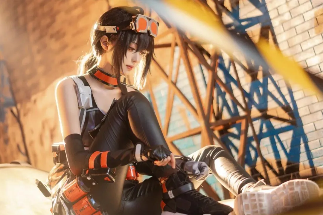 Wasteland style tactical girl's junkyard photo shoot diary by 小彭《星穹铁道》 - Image 3
