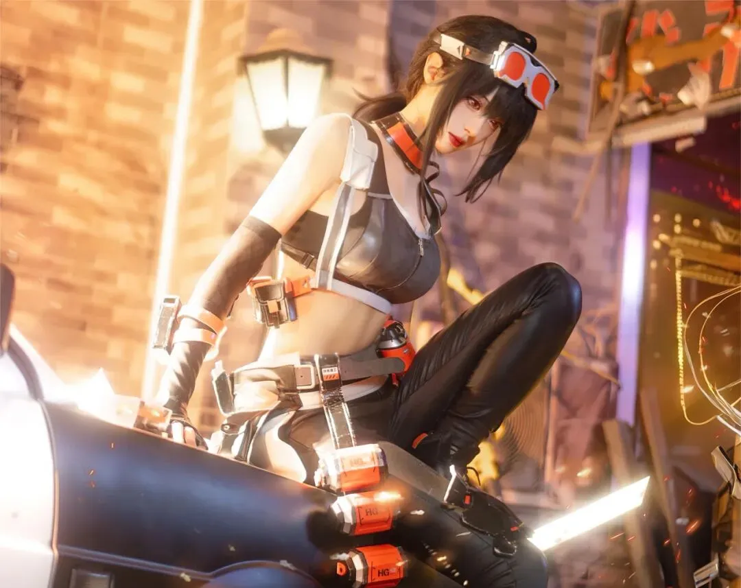 Wasteland style tactical girl's junkyard photo shoot diary by 小彭《星穹铁道》 - Image 5