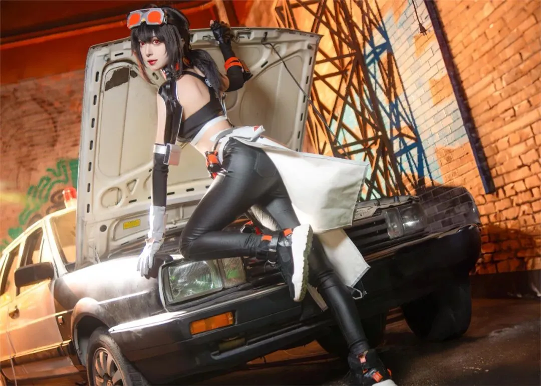 Wasteland style tactical girl's junkyard photo shoot diary by 小彭《星穹铁道》 - Image 7