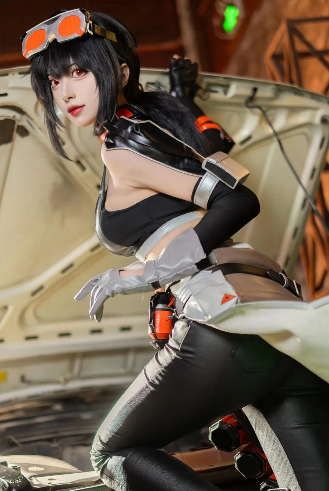 Wasteland style tactical girl's junkyard photo shoot diary by 小彭《星穹铁道》 - Image 8