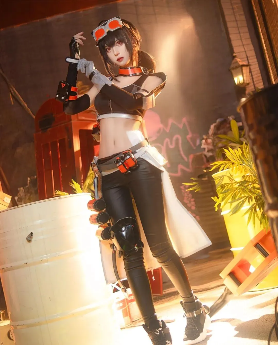 Wasteland style tactical girl's junkyard photo shoot diary by 小彭《星穹铁道》 - Image 9
