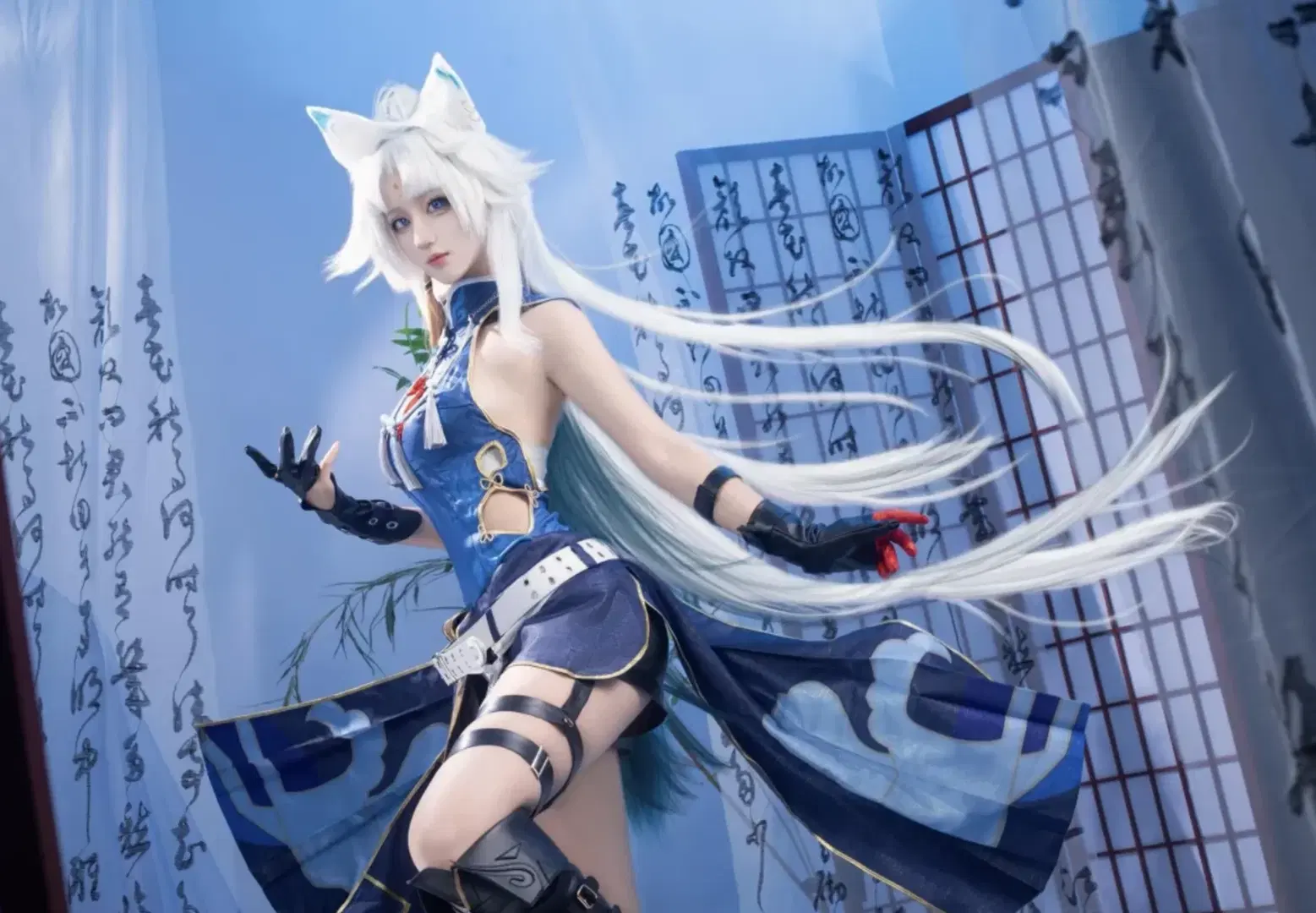 [Feixiao cosplay] Honkai: Star Rail Feixiao's Xianzhou Moonlit Revelry by 小彭《星穹铁道》 - Image 3
