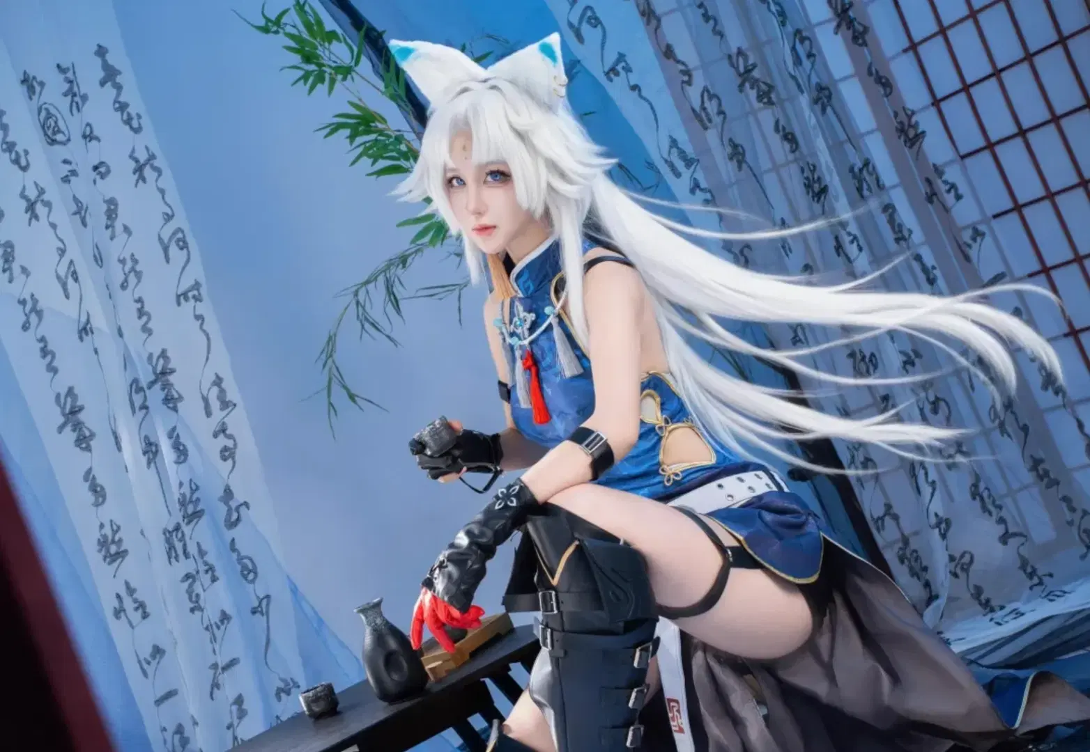 [Feixiao cosplay] Honkai: Star Rail Feixiao's Xianzhou Moonlit Revelry by 小彭《星穹铁道》 - Image 5