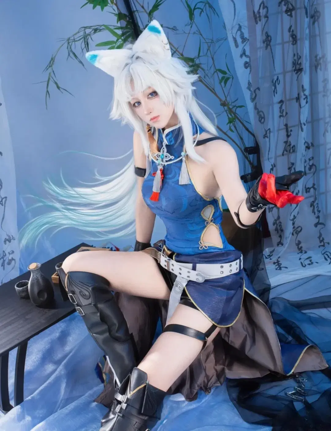 [Feixiao cosplay] Honkai: Star Rail Feixiao's Xianzhou Moonlit Revelry by 小彭《星穹铁道》 - Image 6