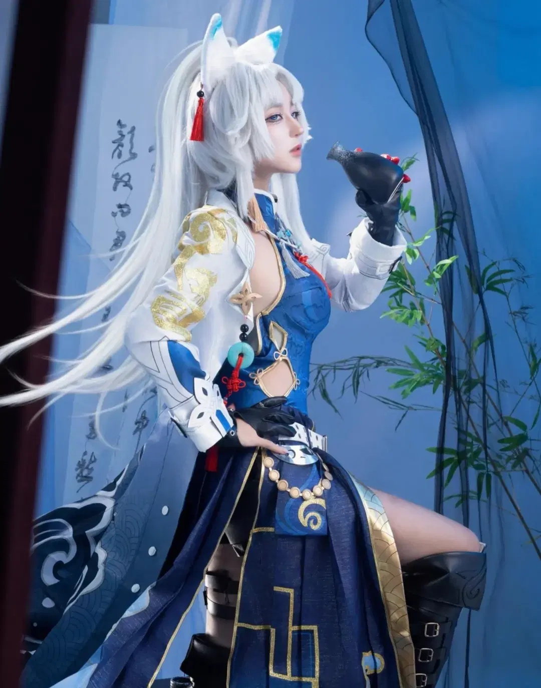 [Feixiao cosplay] Honkai: Star Rail Feixiao's Xianzhou Moonlit Revelry by 小彭《星穹铁道》 - Image 7