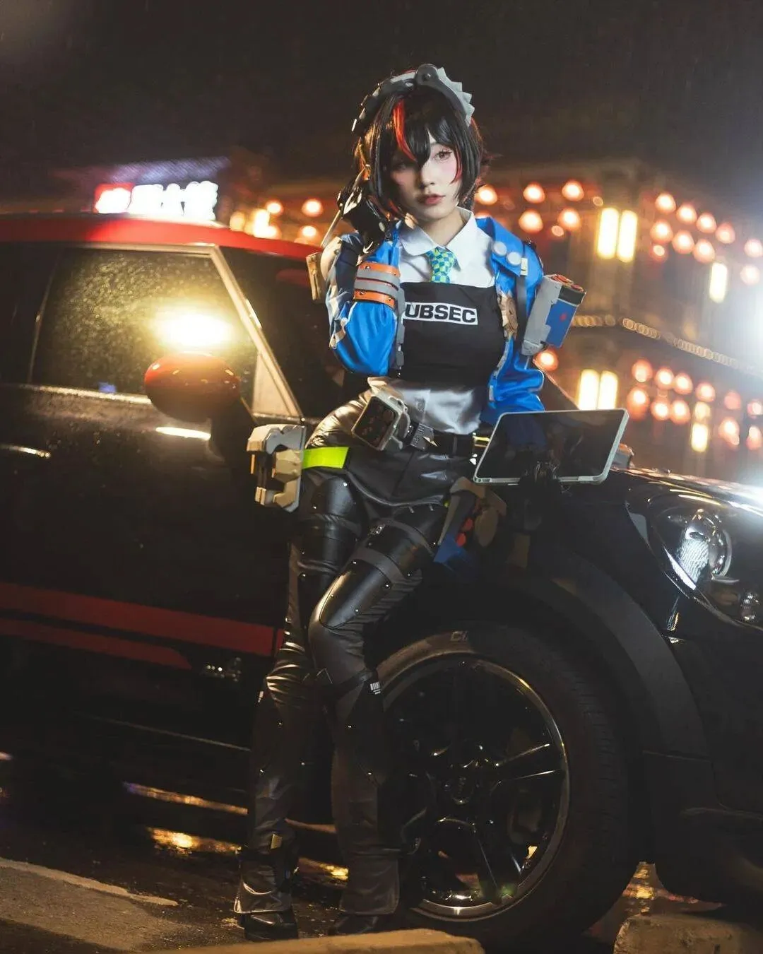 [Zhu Yuan cosplay] Zenless Zone Zero Public Security Officer on Night Patrol by 小彭《星穹铁道》 - Image 2
