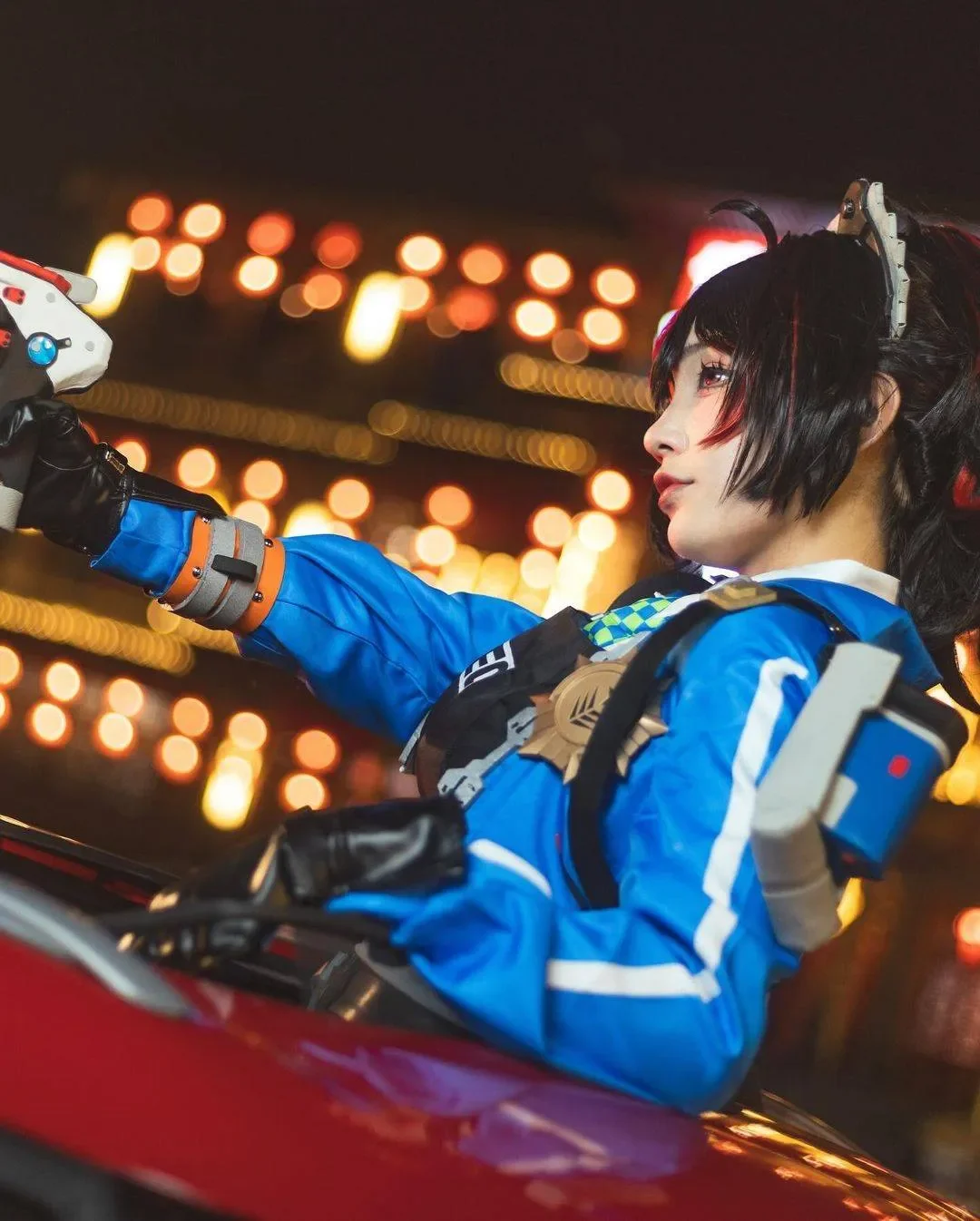 [Zhu Yuan cosplay] Zenless Zone Zero Public Security Officer on Night Patrol by 小彭《星穹铁道》 - Image 3