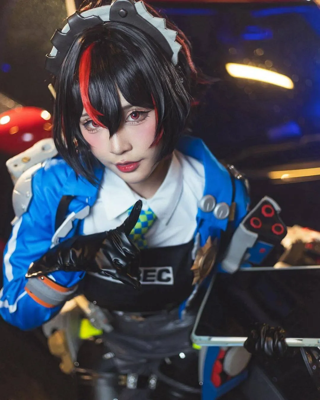 [Zhu Yuan cosplay] Zenless Zone Zero Public Security Officer on Night Patrol by 小彭《星穹铁道》 - Image 5
