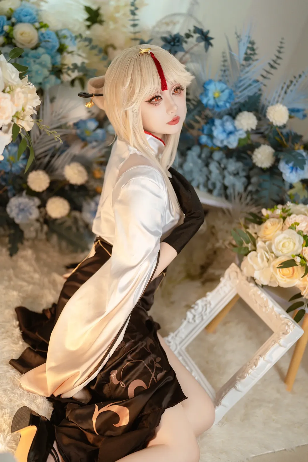 原神, cosplay摄影, 米游妙妙屋, 凝光cos, 凝光生贺 - 第5张
