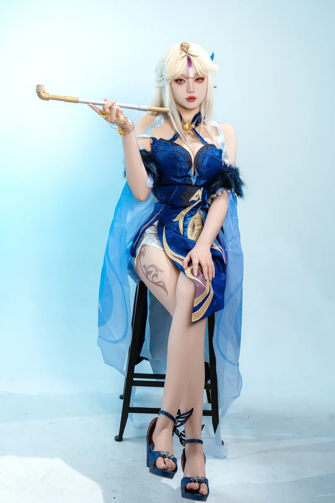 原神, cosplay摄影, 米游妙妙屋, 凝光cos, 凝光生贺 - 第6张