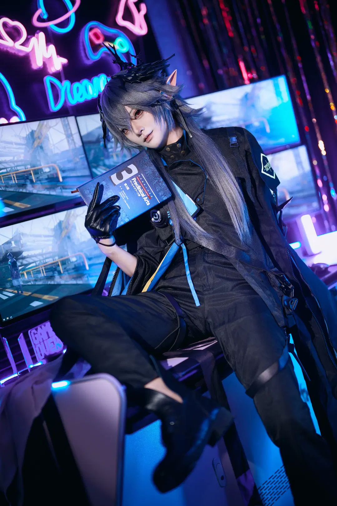 サイバーパンク, アークナイツ, コスプレ撮影, ロゴス コスプレ, エリートオペレーター