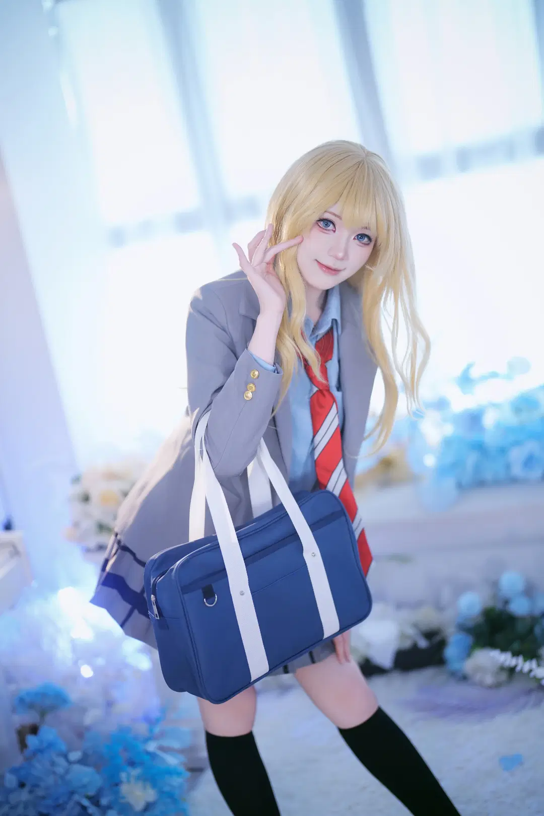 【宫园薰cos】四月是你的谎言，微风吹过教室的午后 - 米游妙妙屋COSPLAY - 第3张