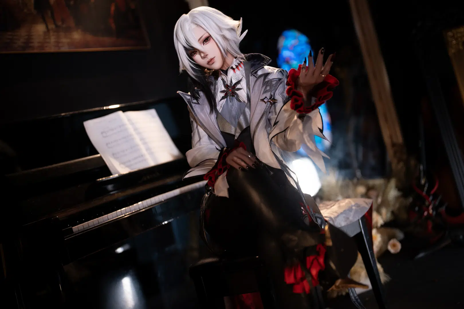 【仆人cos】原神暗黑哥特风演绎 - 米游妙妙屋COSPLAY - 第2张