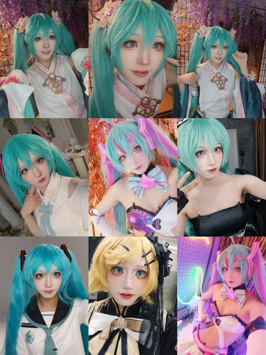 初音未来cos, 上海约拍, cosplay正片, 黑丝cos, 术力口 - 第6张