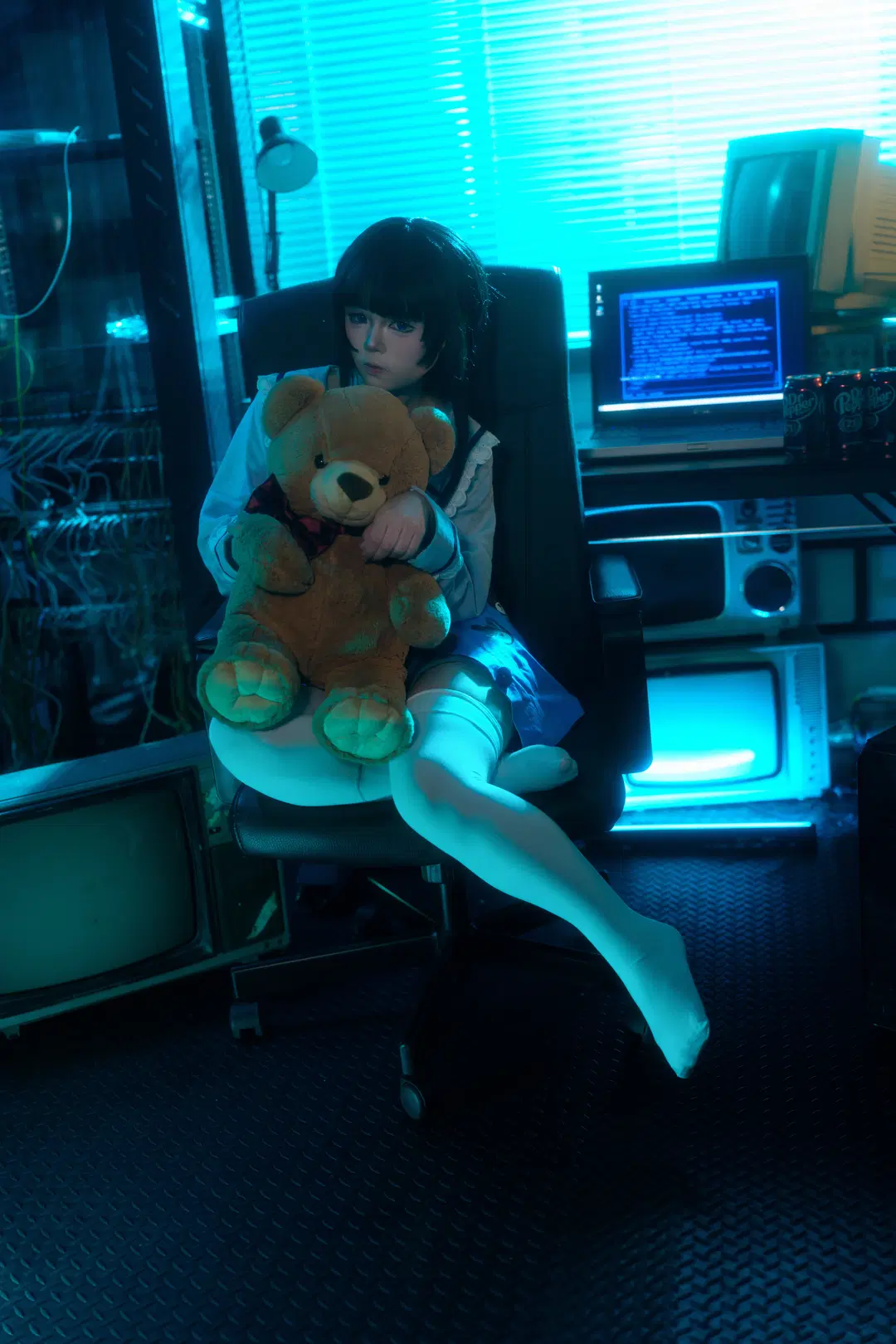 【紫苑寺有子cos】神的记事本里属于NEET黑客的冷色调浪漫 - 黑桐小狗君 - 第2张