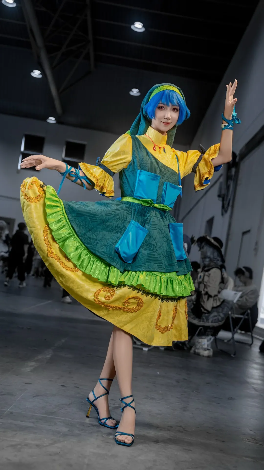 东方project, 漫展场照, 二次元分享, 埴安神袿姬cos, 武汉THO09
