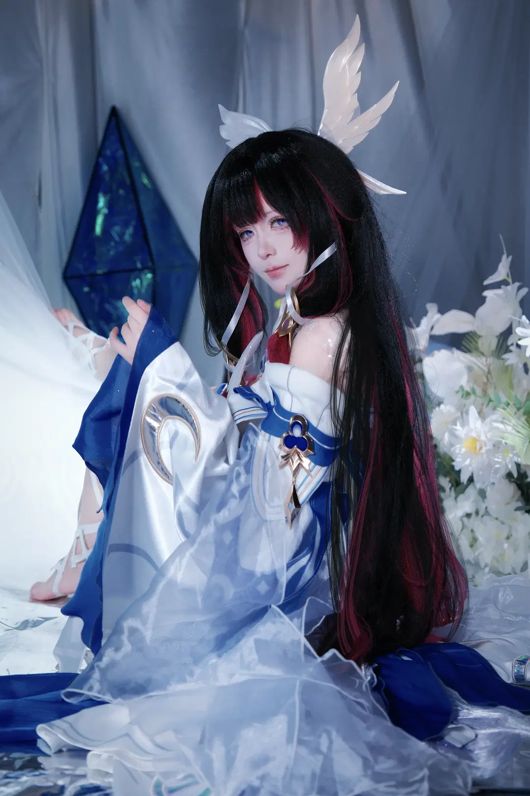Genshin Impact, Columbina Cosplay, Photography sharing, Anime cosplay, Lace-up element