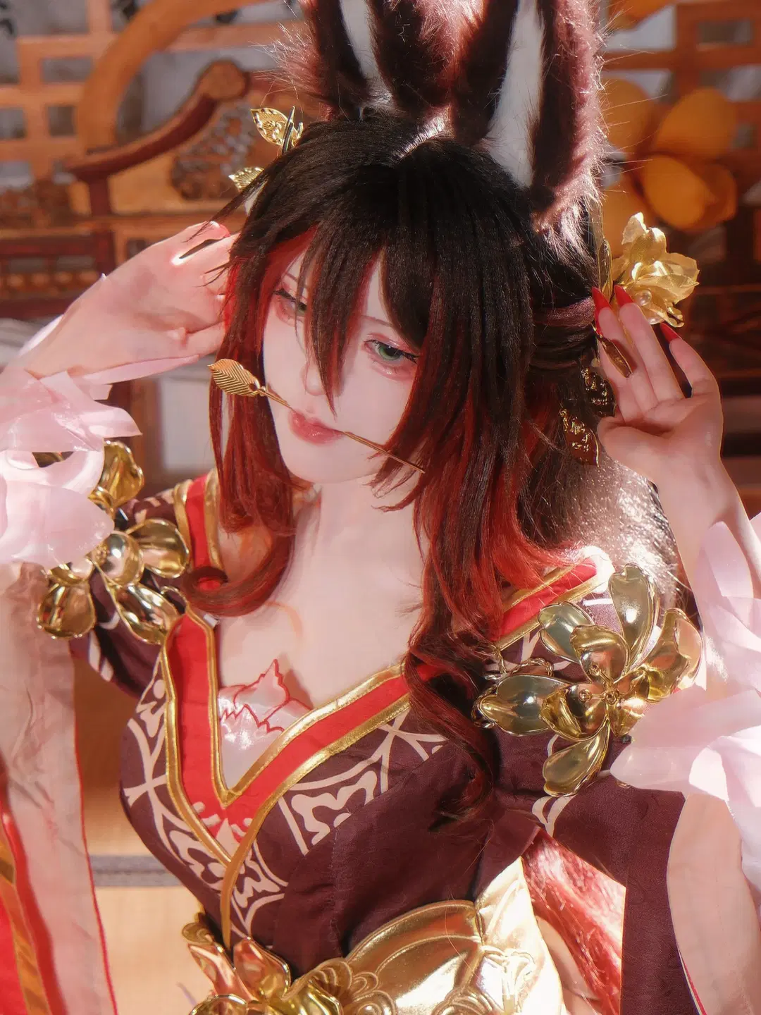 忘归人cos, 崩坏星穹铁道, 古风cos, 停云cos, 狐耳少女