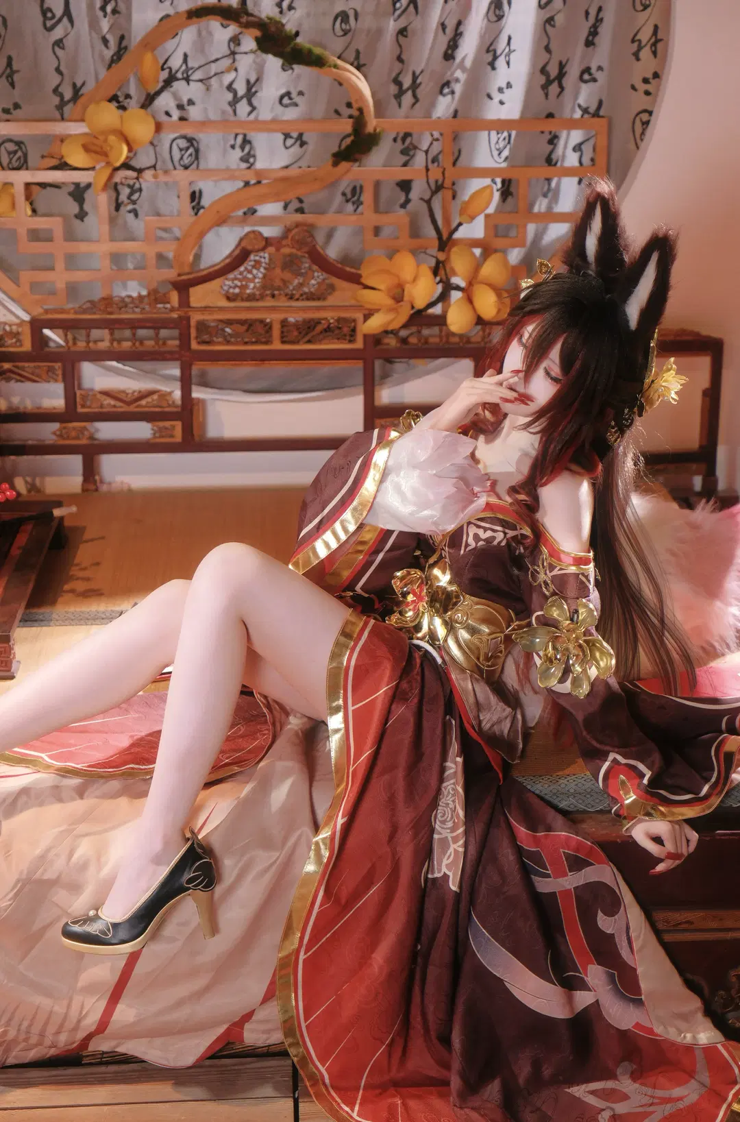 忘归人cos, 崩坏星穹铁道, 古风cos, 停云cos, 长腿高跟