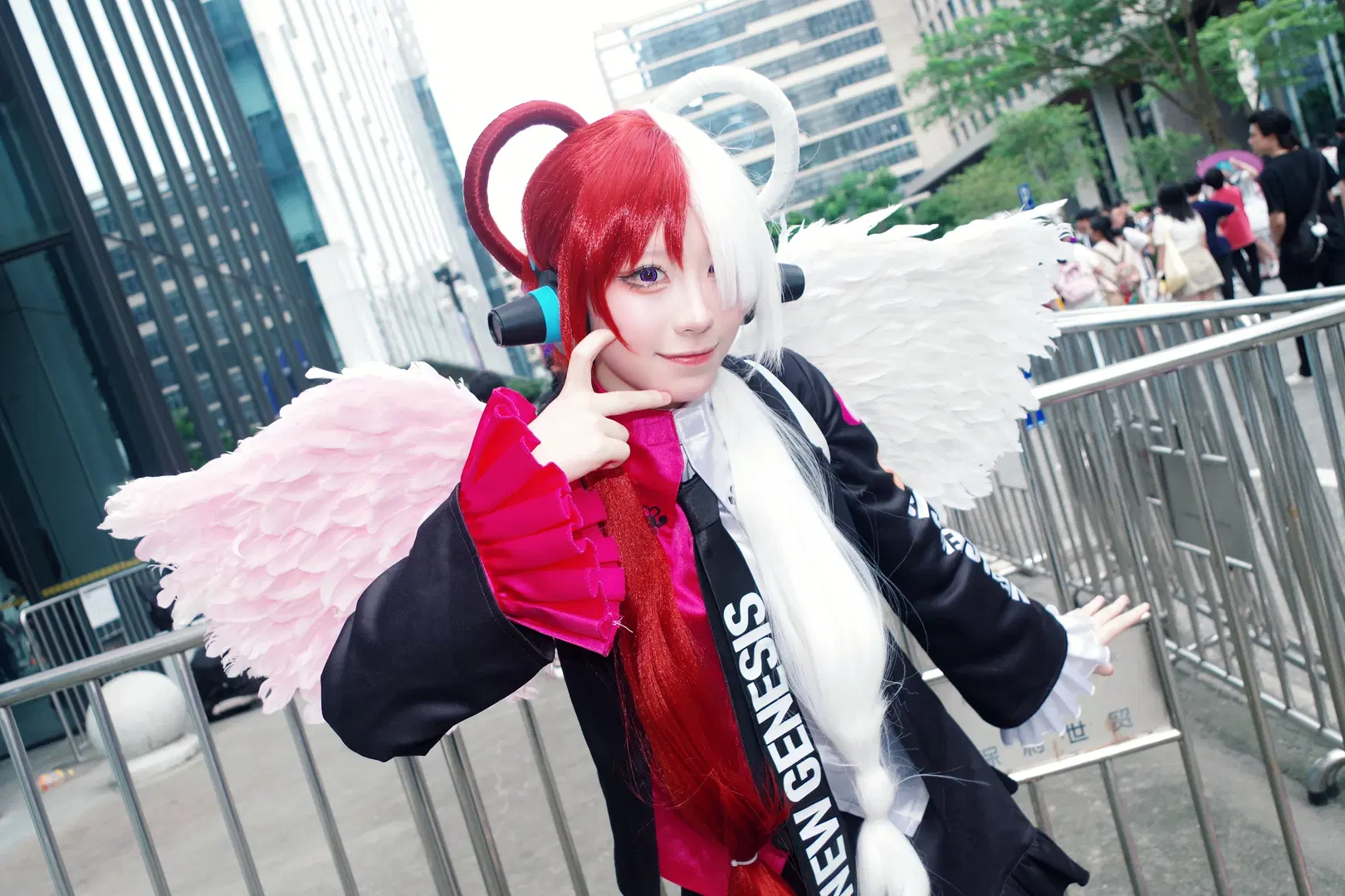 cosplay, Firefly ACG Expo, One Piece, Red and white two-tone, Uta cosplay