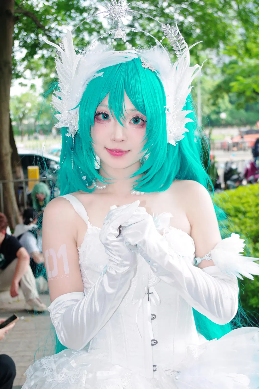 イベント写真, ホタルACGエキスポ, 花嫁, 初音ミク コスプレ, ボーカロイド
