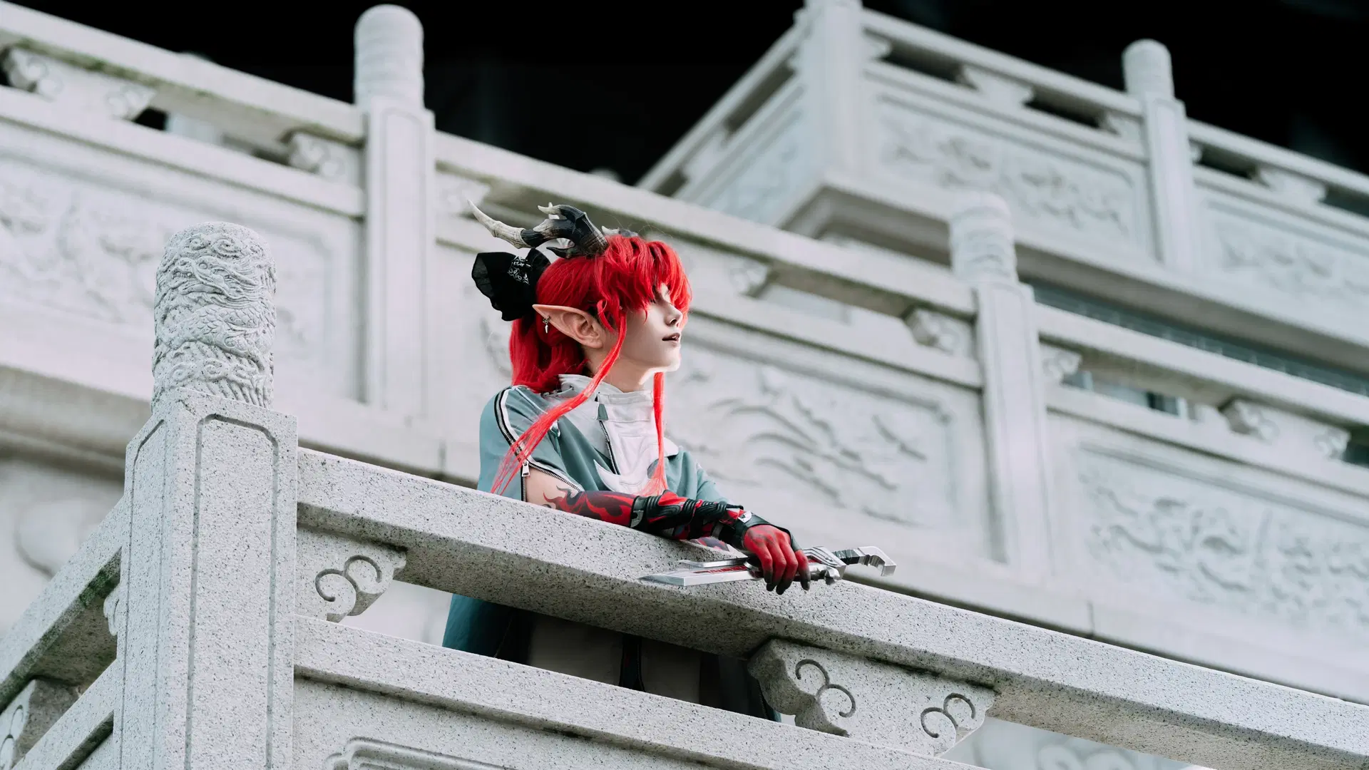 cosplay, 明日方舟, 外景正片, 餘cos, 自然感攝影