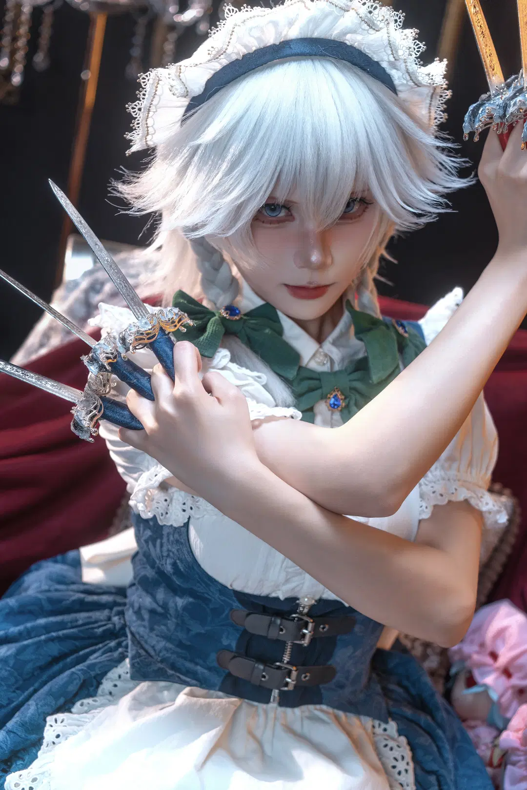 【東方Projectコスプレ】メイド服で挑む初のレトロ宮廷風写真録 - 極樂二號機 - 2枚目