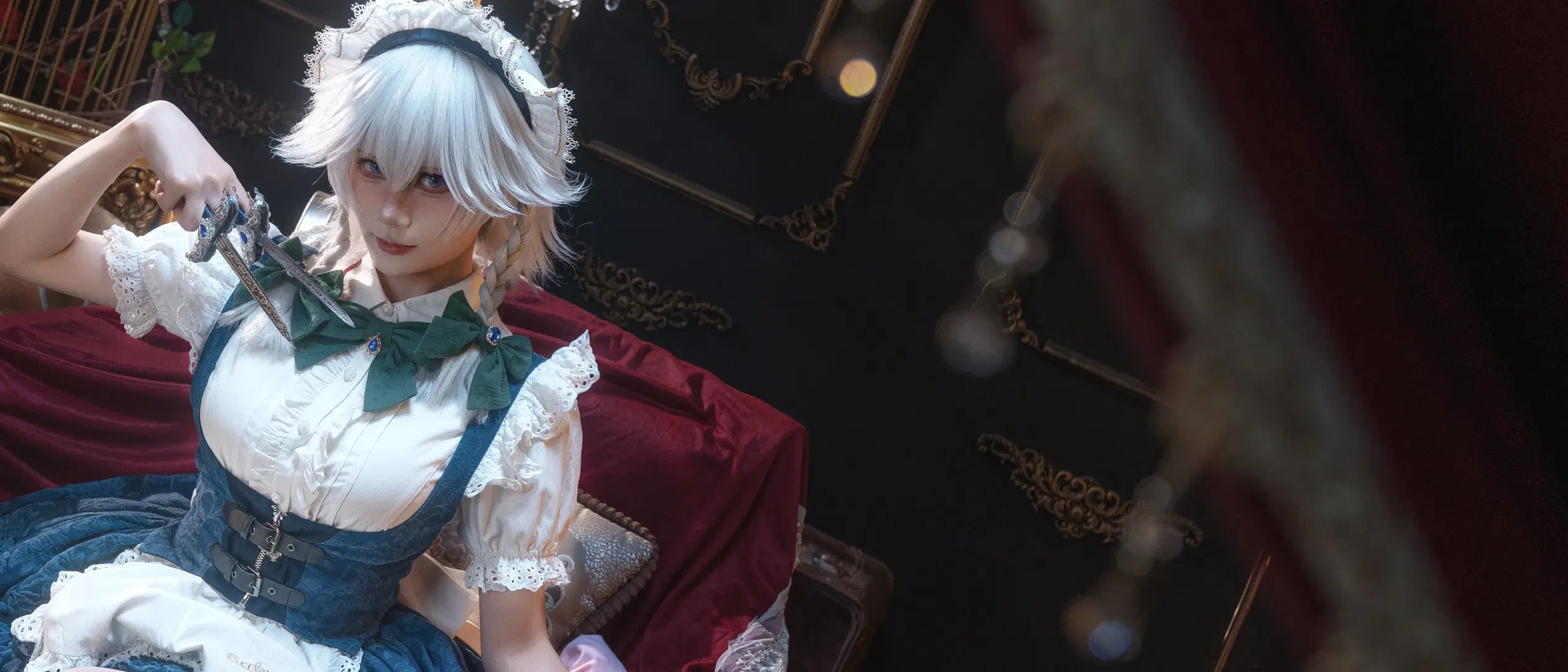【東方Projectコスプレ】メイド服で挑む初のレトロ宮廷風写真録 - 極樂二號機 - 6枚目