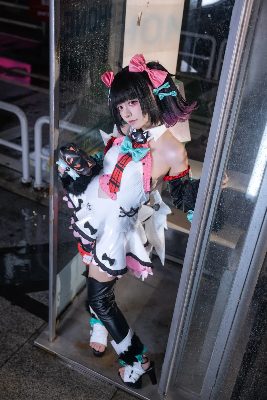[Nangong Yu cosplay] Zenless Zone Zero's Night Street Zebra Crossing Gap Moe Experience by 極樂二號機 - Image 5