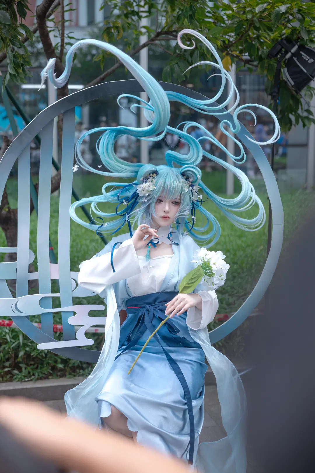 [Hatsune Miku cosplay] The gold content of this Blue wig is simply maxed out by 極樂二號機 - Image 3