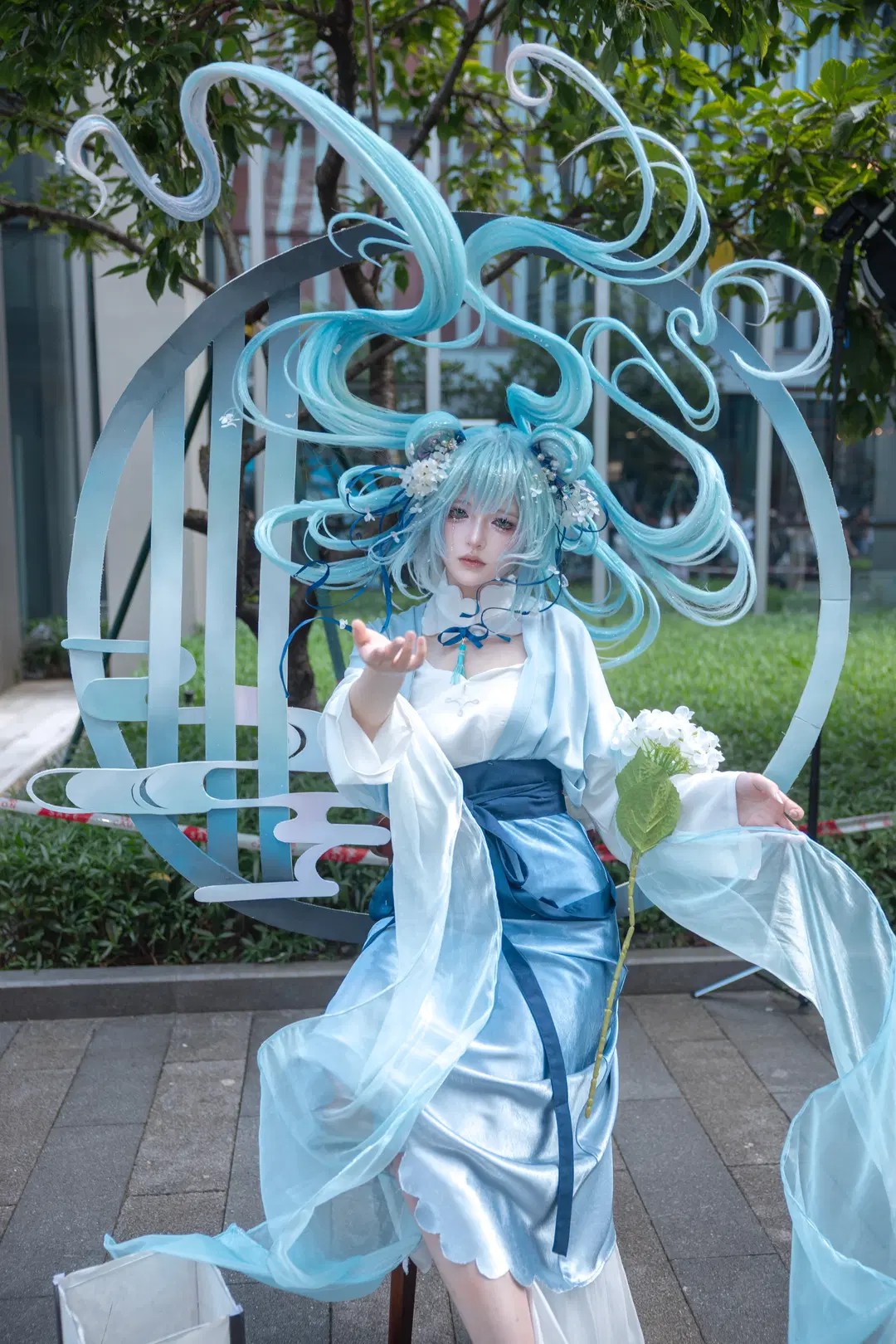 [Hatsune Miku cosplay] The gold content of this Blue wig is simply maxed out by 極樂二號機 - Image 5