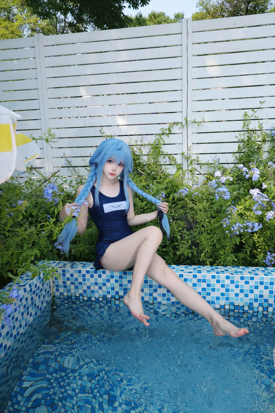 cosplay, 死库水, 洛琪希cos, 无职转生, 夏日泳池