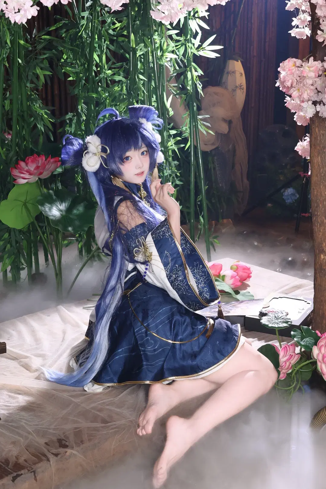 【尤诺cos】鸣潮国风幻境里的中秋奇遇 - 晚星 - 第2张