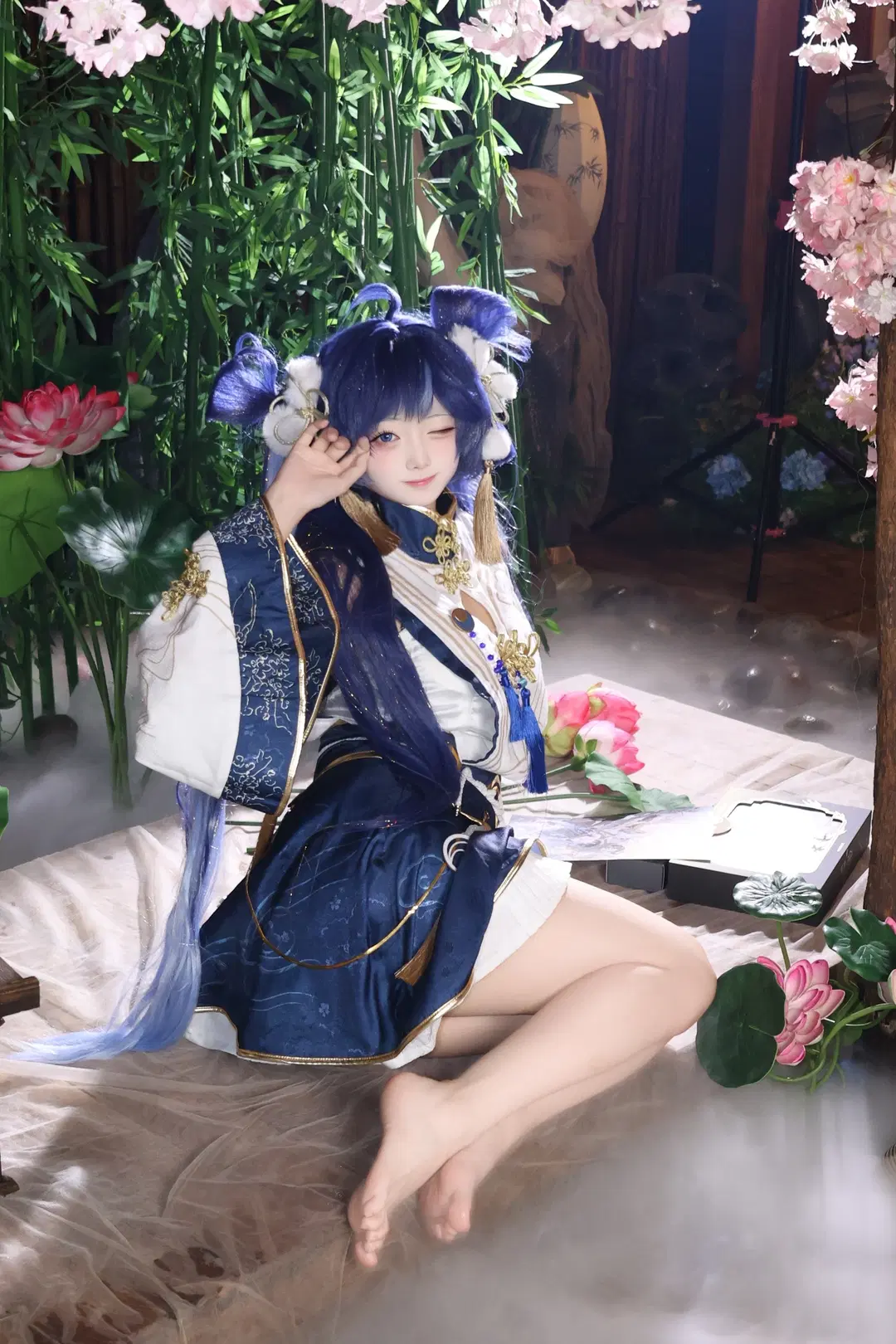 【尤诺cos】鸣潮国风幻境里的中秋奇遇 - 晚星 - 第5张