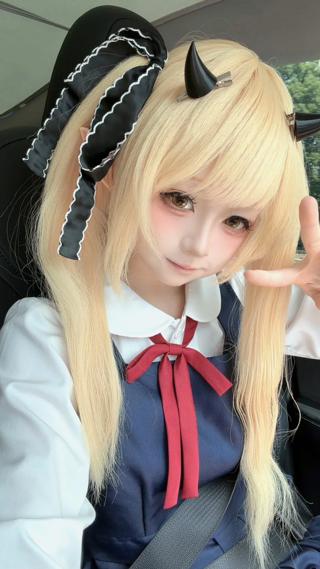 cosplay, 蔚蓝档案, 丹花伊吹cos, 可爱, 日常自拍