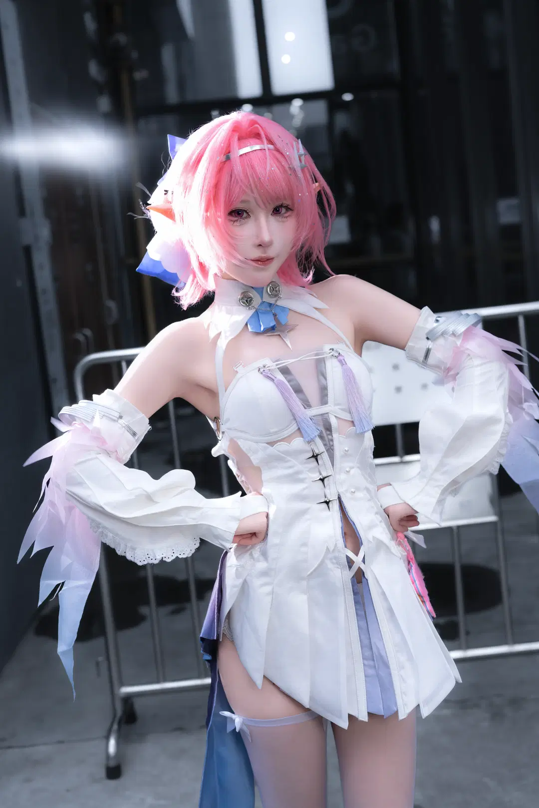 絕區零, 螢火蟲漫展, 二次元cosplay, 白絲, 蕾米埃爾cos