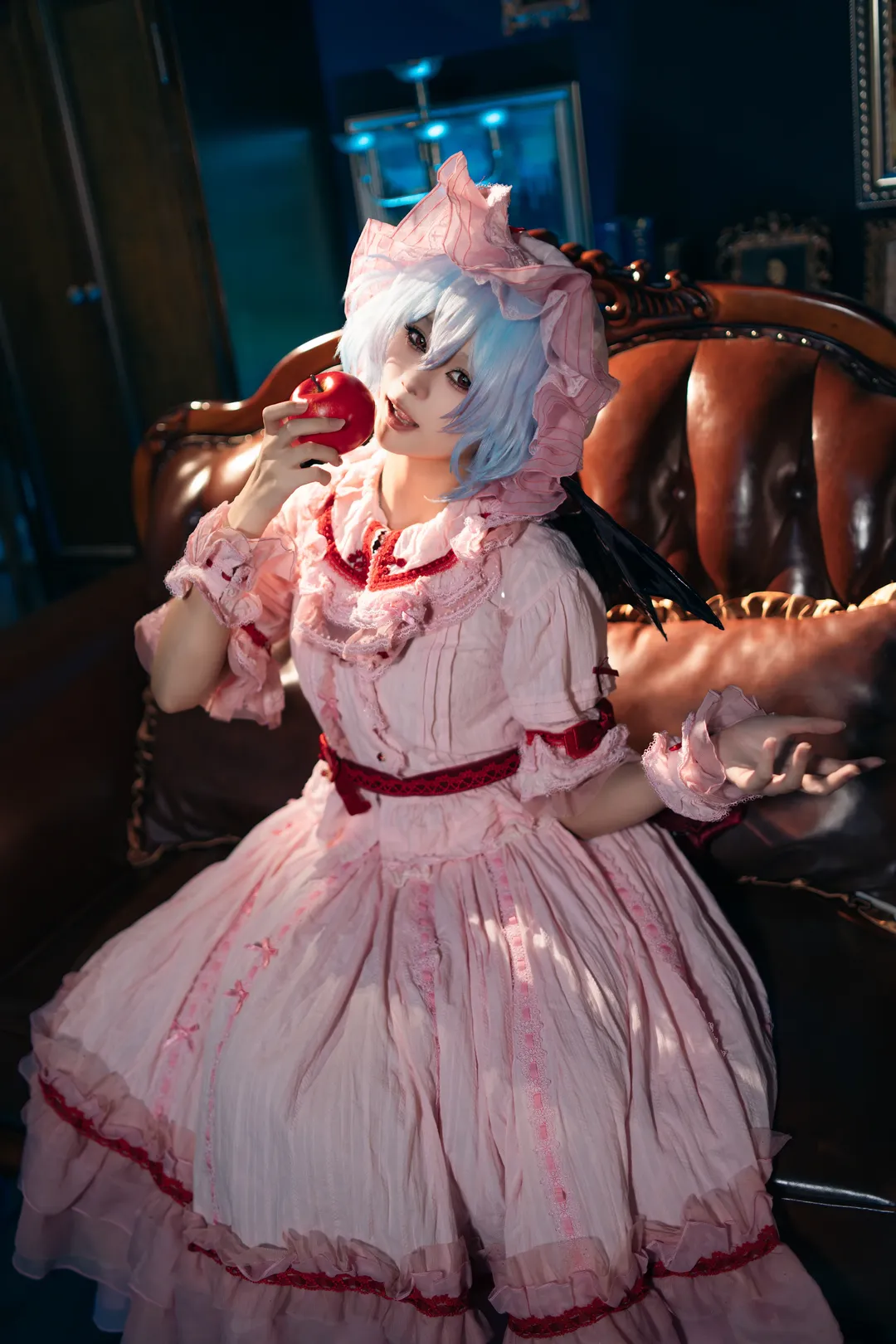 東方project, 蕾米莉亞cos, 哥特洛麗塔, 吸血鬼裝扮, 暗黑童話風 - 第3張