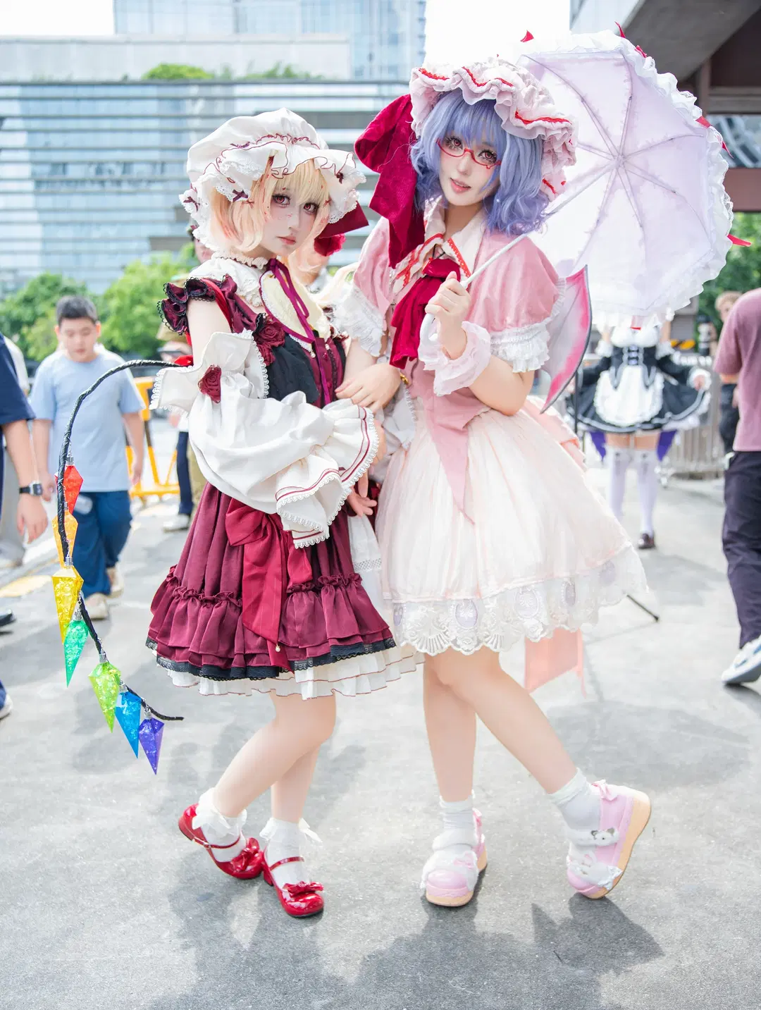 【レミリア＆フランドール コスプレ】『東方Project』紅魔館の姉妹の日常 - 次元_歌姬 - 2枚目