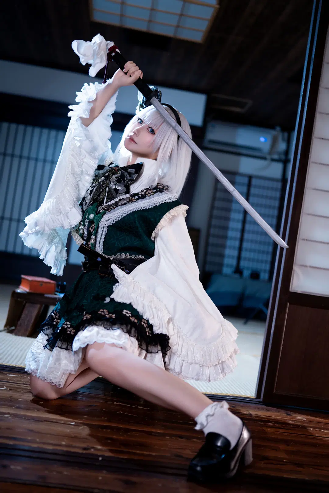 【魂魄妖梦cos】东方project剑士的庭院叙话 - 次元_歌姬 - 第2张