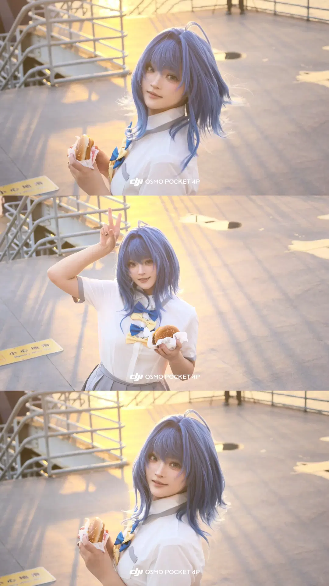 八奈见杏菜cos, 败犬女主太多了, 逆光写真, 大疆Pocket4P, 日常感cos