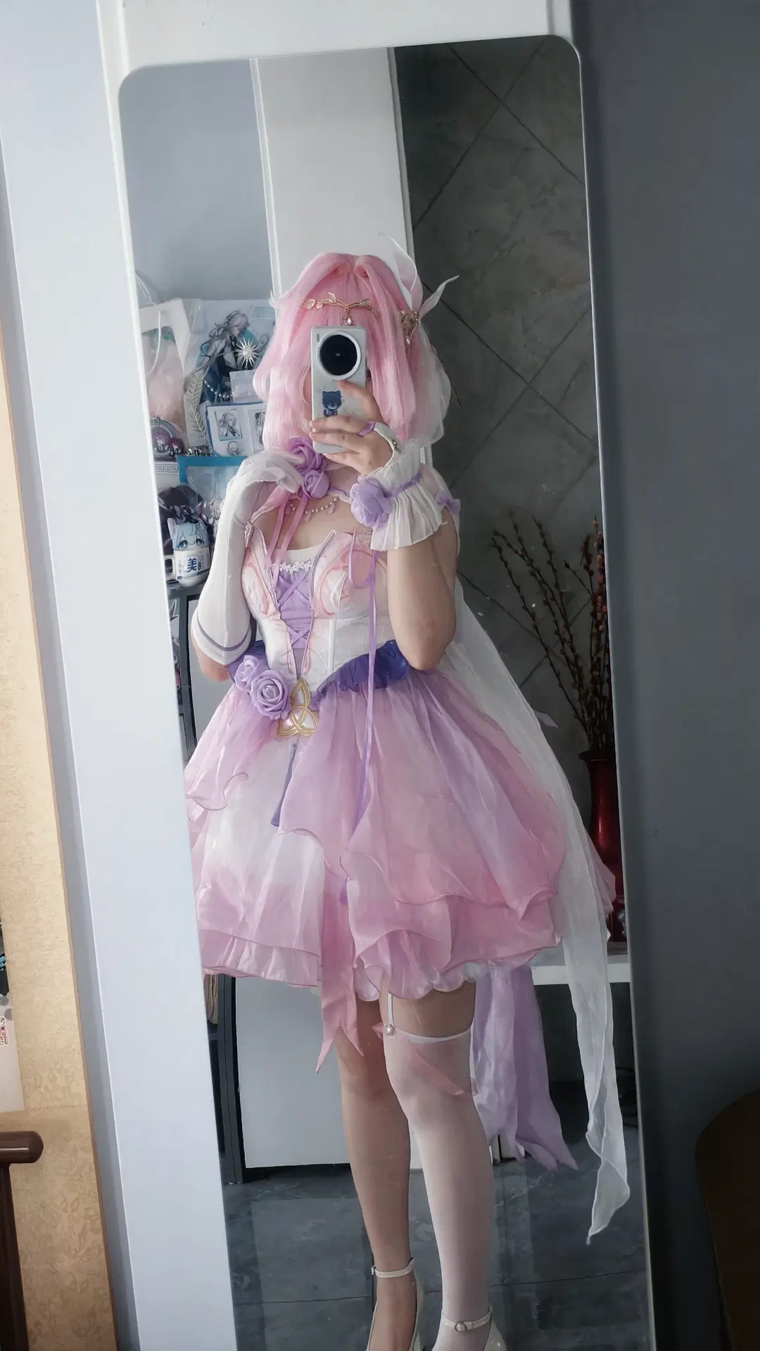 [Elysia Cosplay] Elysia: Poem of Flowing Light Was So Exhaustingly Intricate to Put On by 是樱桃不是桃桃 - Image 2