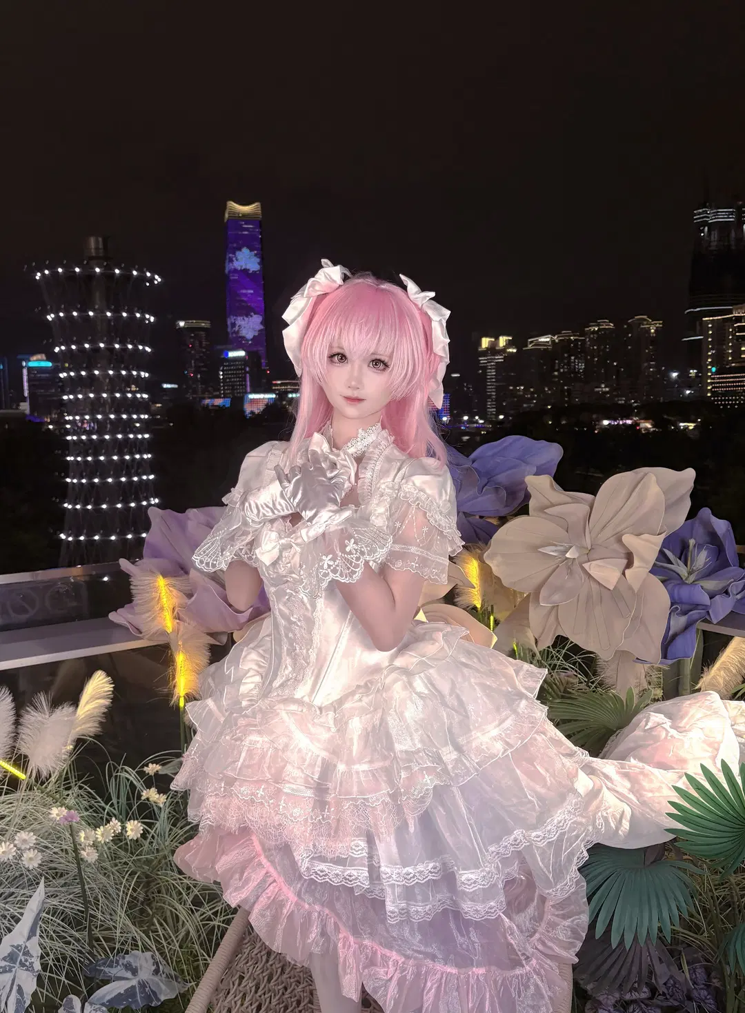 [Madoka Kaname cosplay] Sacred Ultimate Madoka form from Puella Magi Madoka Magica by lov3eeanxxx - Image 2