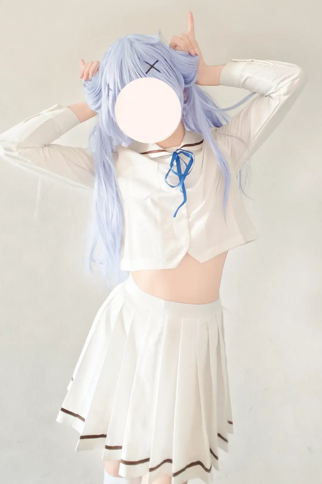 【Kafū Chino cosplay】Is the Order a Rabbit? Classic Yellow & Blue Everyday Outfit by 妖妖妖妖妖澪 - Image 2