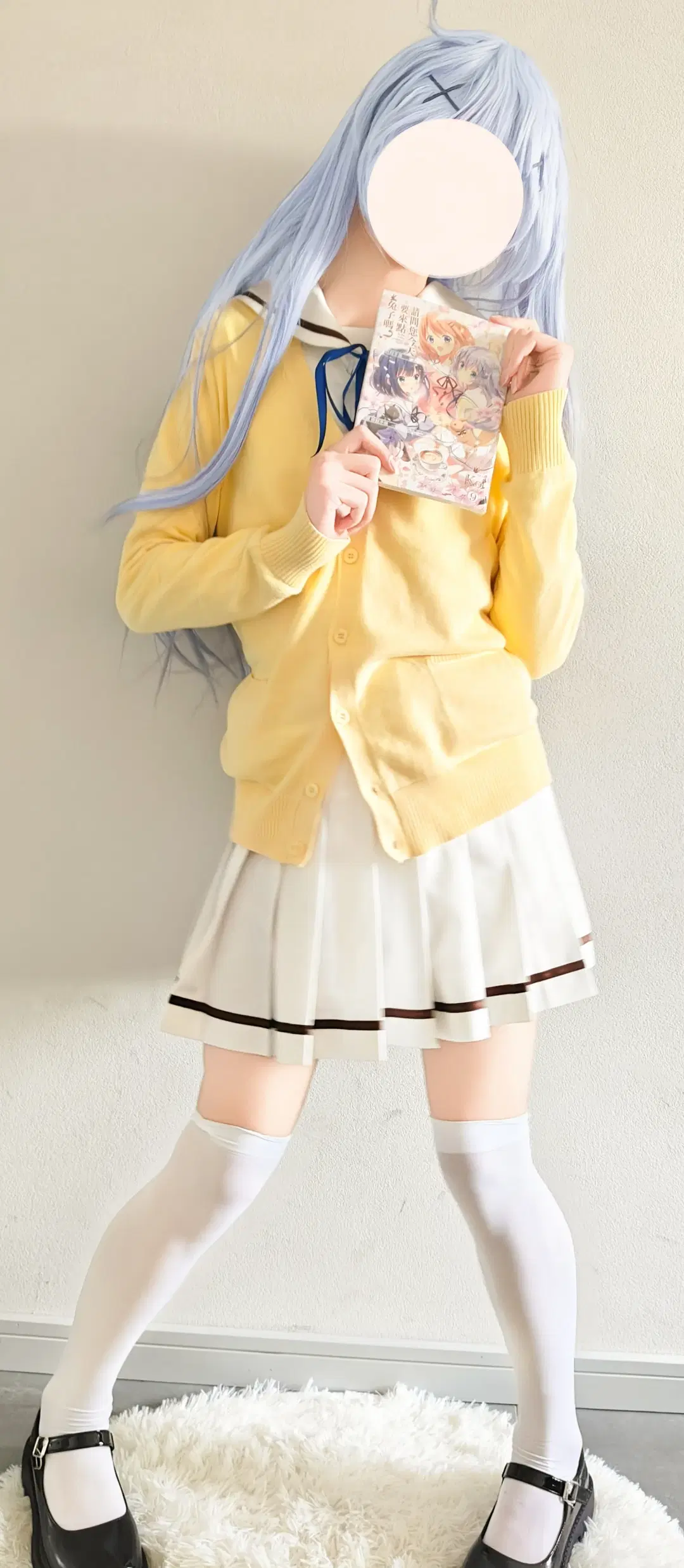【Kafū Chino cosplay】Is the Order a Rabbit? Classic Yellow & Blue Everyday Outfit by 妖妖妖妖妖澪 - Image 3