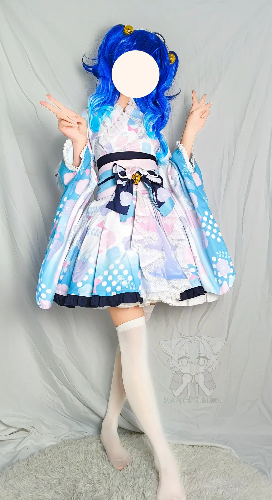 【天宮こころコスプレ】VTuber天宮こころの和ロリコーデ - 妖妖妖妖妖澪 - 2枚目