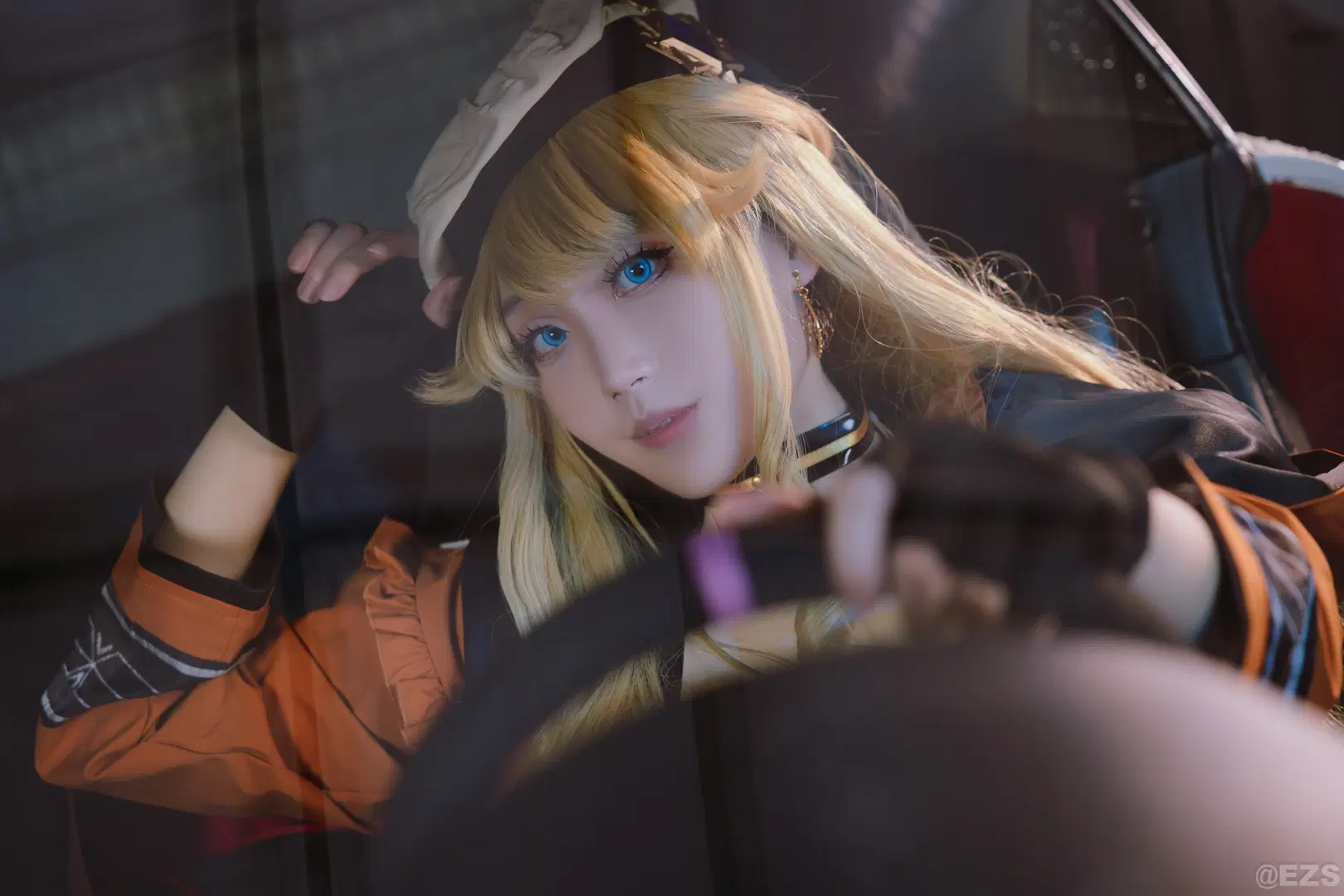 [Navia cosplay] Genshin Impact Racing suit: Taking You Out for a Drive by 煉煉 - Image 3