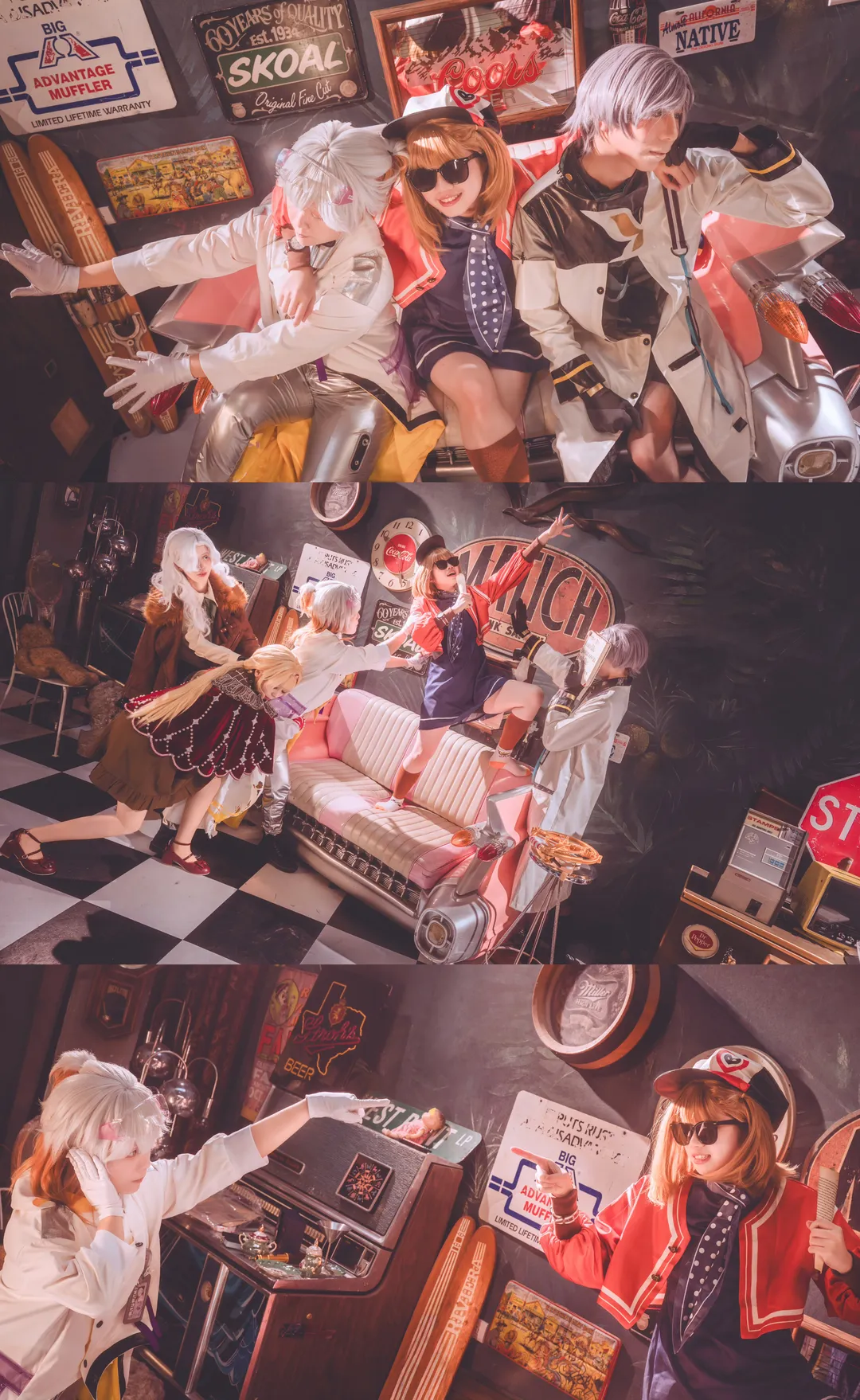 重返未来1999, 露西cos, 乌尔里希cos, 哑谜cos, 兔毛手袋cos - 第10张