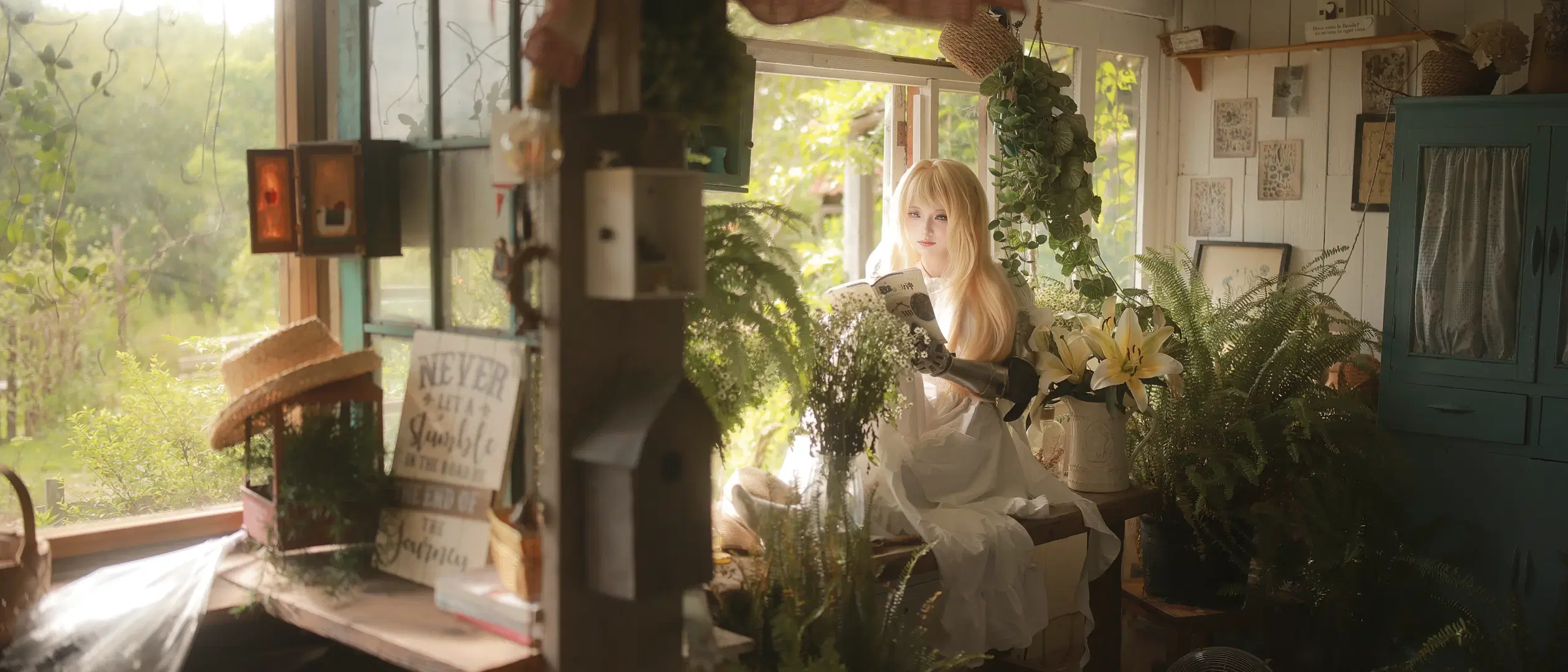【ヴァイオレット・エヴァーガーデン コスプレ】『ヴァイオレット・エヴァーガーデン』静謐なる午後の記録 - 疏雨烟川（想旅拍版 - 2枚目